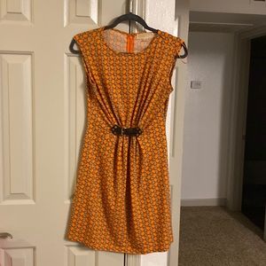 Michael Kors orange minidress size small